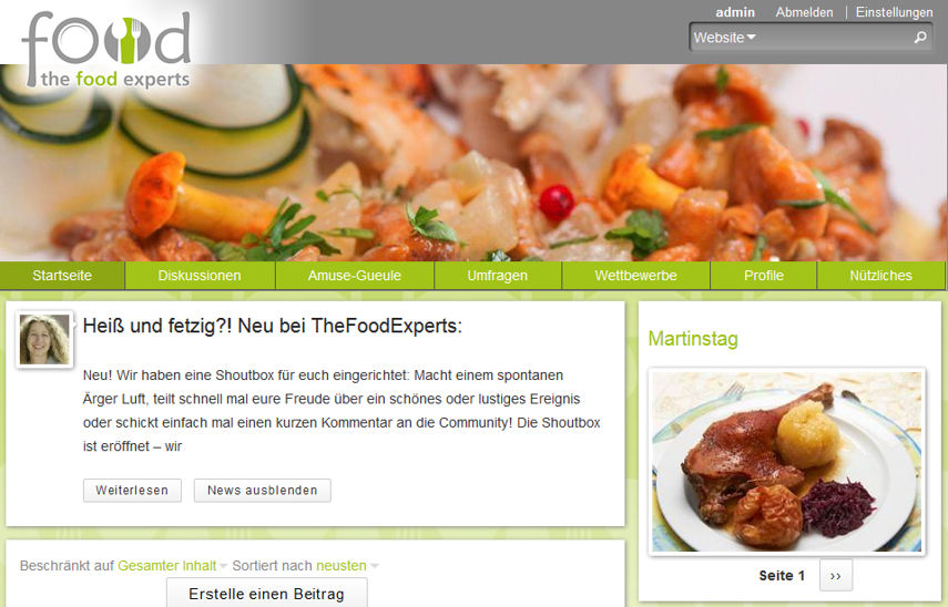 The food experts